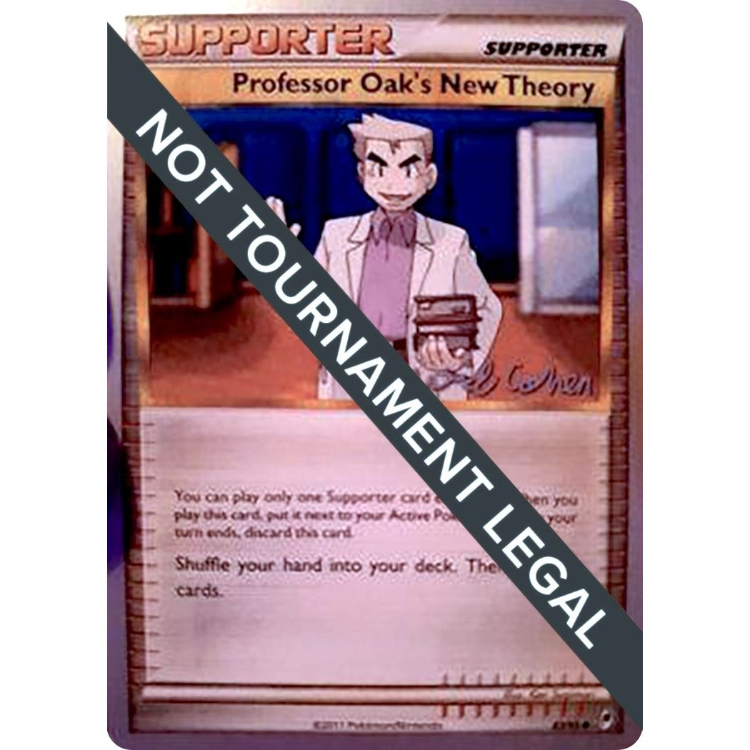 Image for Professor Oak's New Theory - 2011 (David Cohen) (83/95) (WCD) - Pokemon