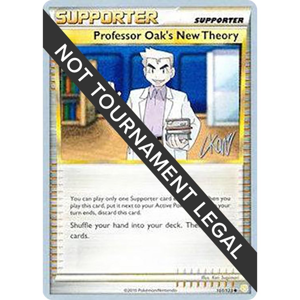 Image for Professor Oak's New Theory - 2011 (Christopher Kan) (101/123) (WCD) - Pokemon