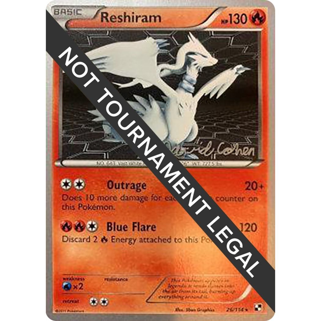 Image for Reshiram - 2011 (David Cohen) (26/114) (WCD) - Pokemon