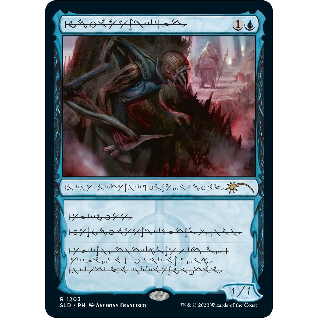 Image for Blighted Agent (Phyrexian) (1203) (SLD) - Magic: The Gathering
