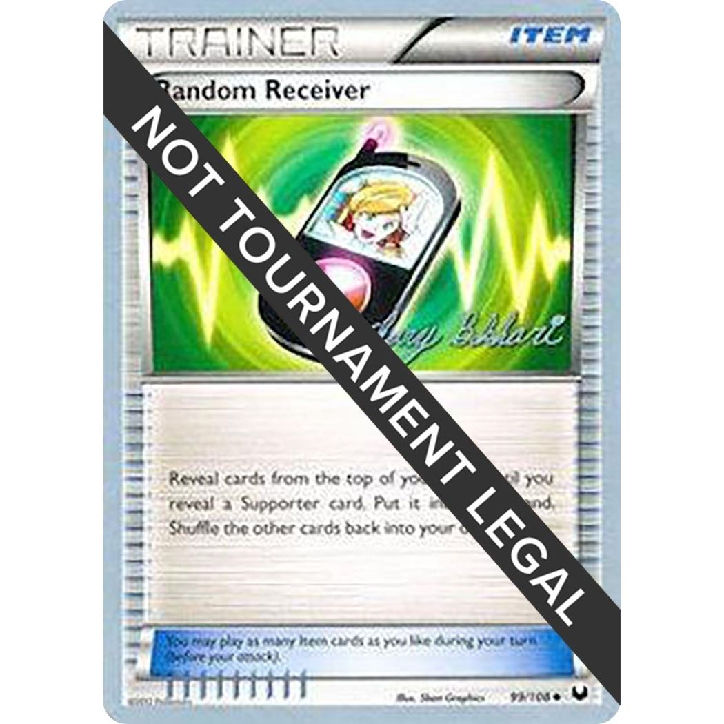 Image for Random Receiver - 2012 (Zachary Bokhari) (99/108) (WCD) - Pokemon