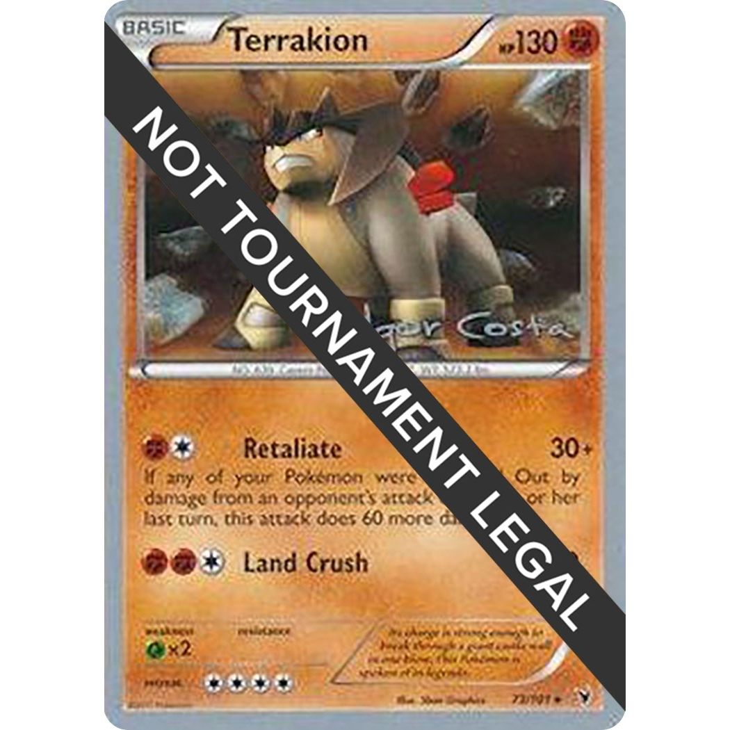 Image for Terrakion - 2012 (Igor Costa) (73/101) (WCD) - Pokemon