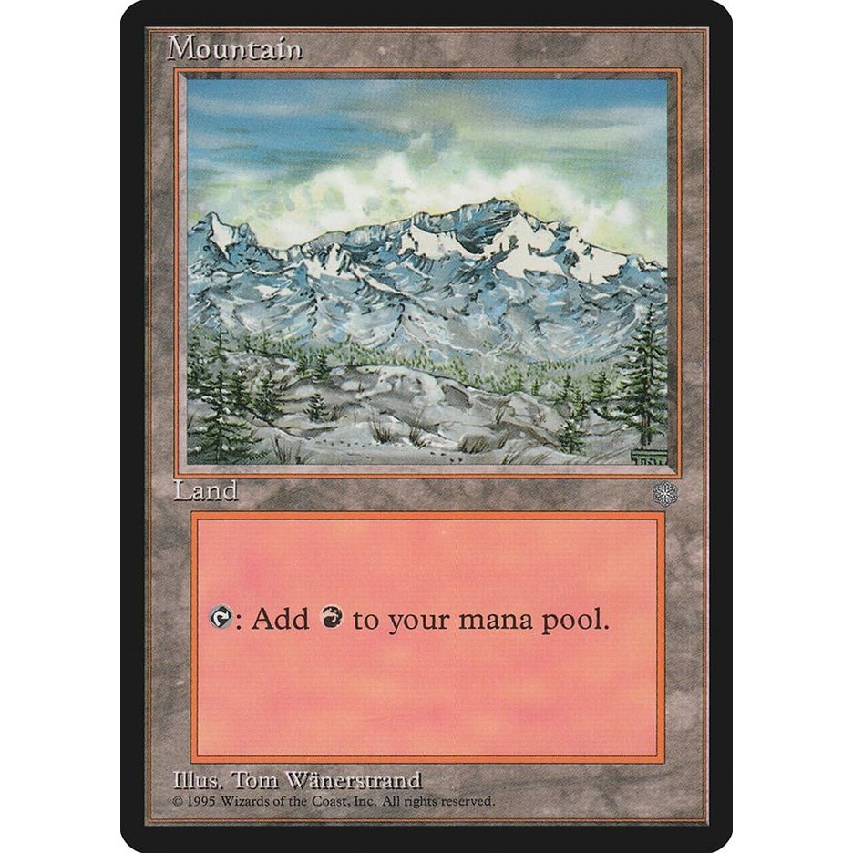 Image for Mountain (340) (340) (ICE) - Magic: The Gathering