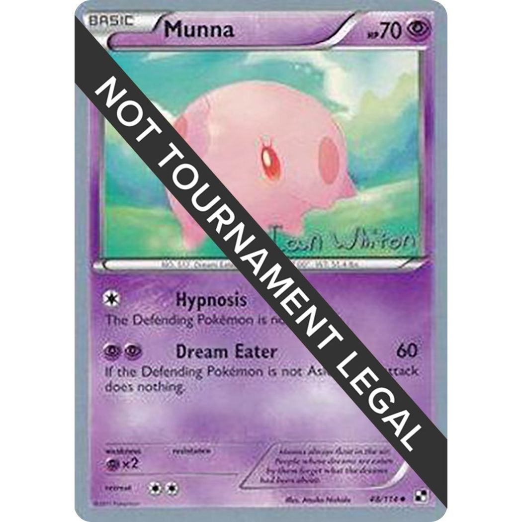 Image for Munna - 2013 (Ian Whiton) (48/114) (WCD) - Pokemon
