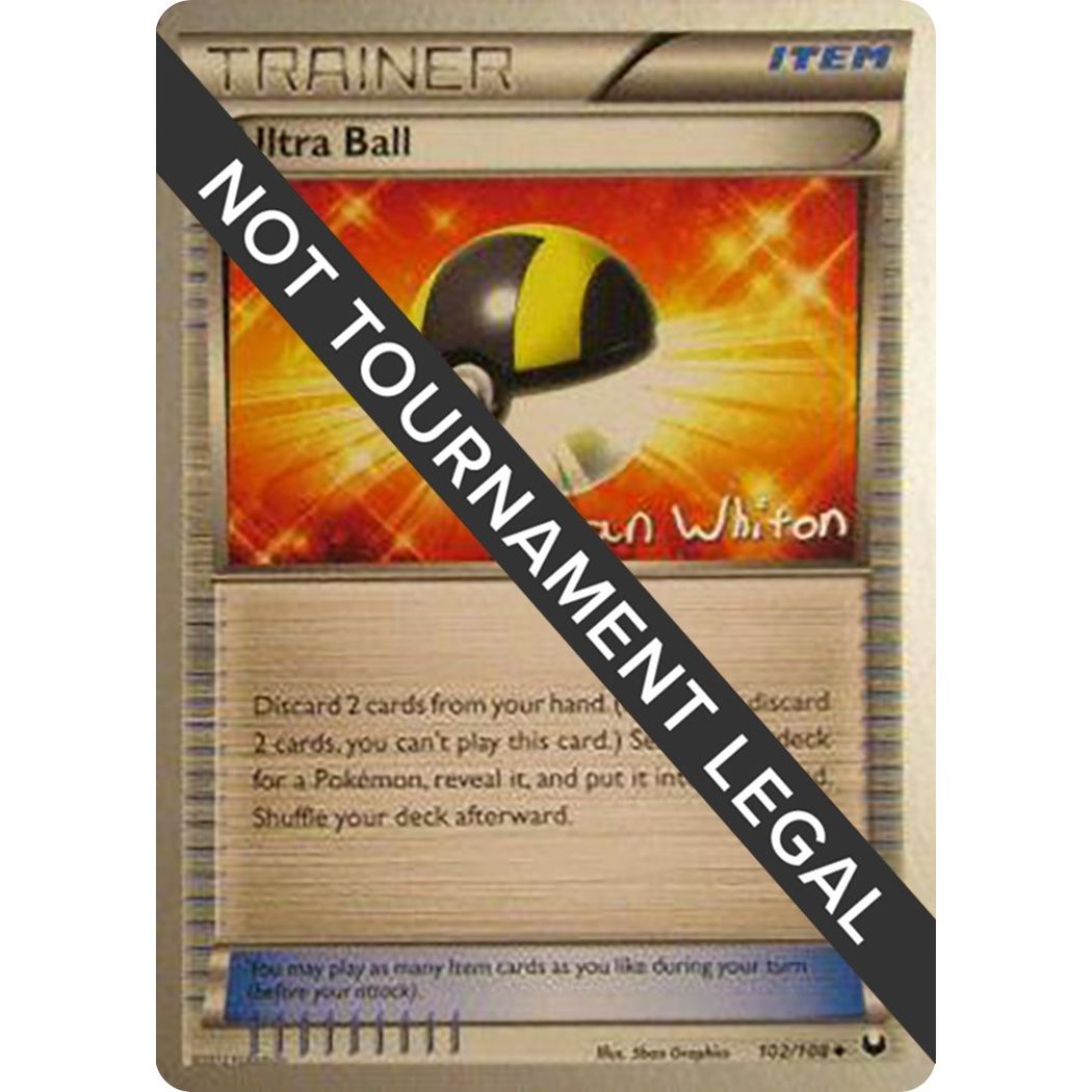 Image for Ultra Ball - 2013 (Ian Whiton) (102/108) (WCD) - Pokemon