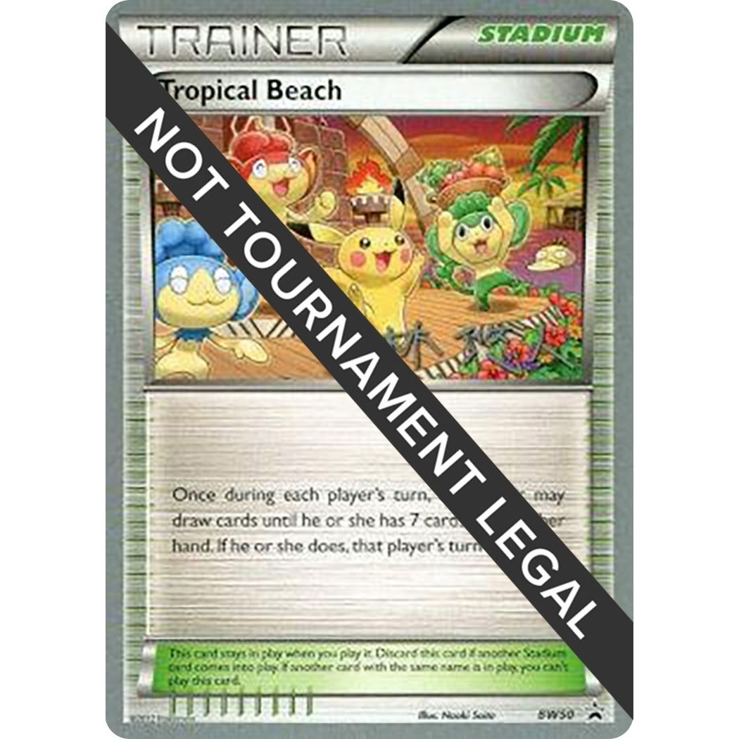 Image for Tropical Beach - 2014 (Haruto Kobayashi) (BW50) (WCD) - Pokemon