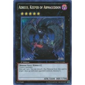 Image for Adreus, Keeper of Armageddon (GENF-EN086) (GENF) - YuGiOh