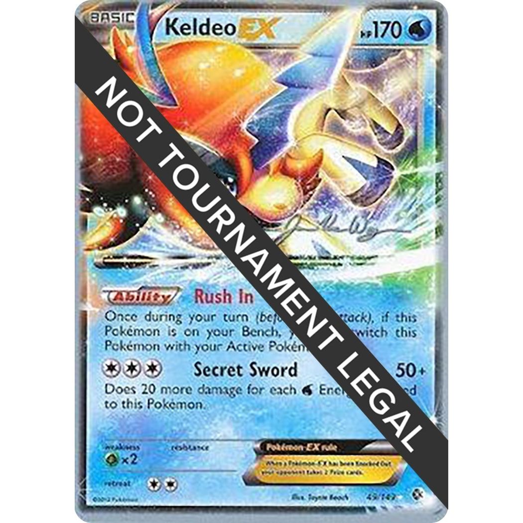 Image for Keldeo EX - 2015 (Jacob Van Wagner) (49/149) (WCD) - Pokemon