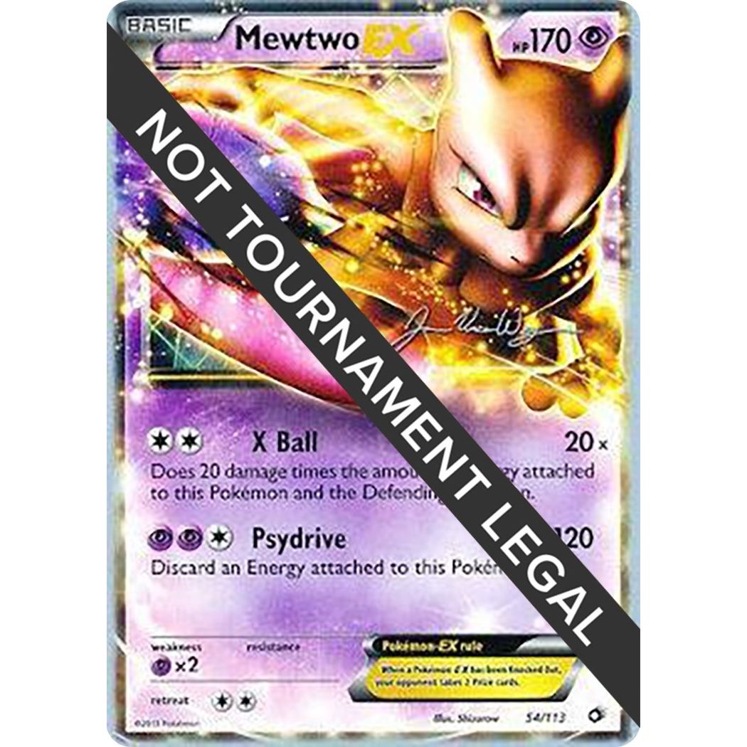 Image for Mewtwo EX - 2015 (Jacob Van Wagner) (54/113) (WCD) - Pokemon