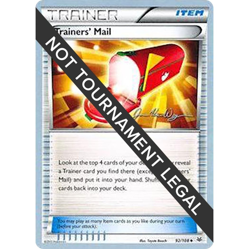 Image for Trainers' Mail - 2015 (Jacob Van Wagner) (92/108) (WCD) - Pokemon