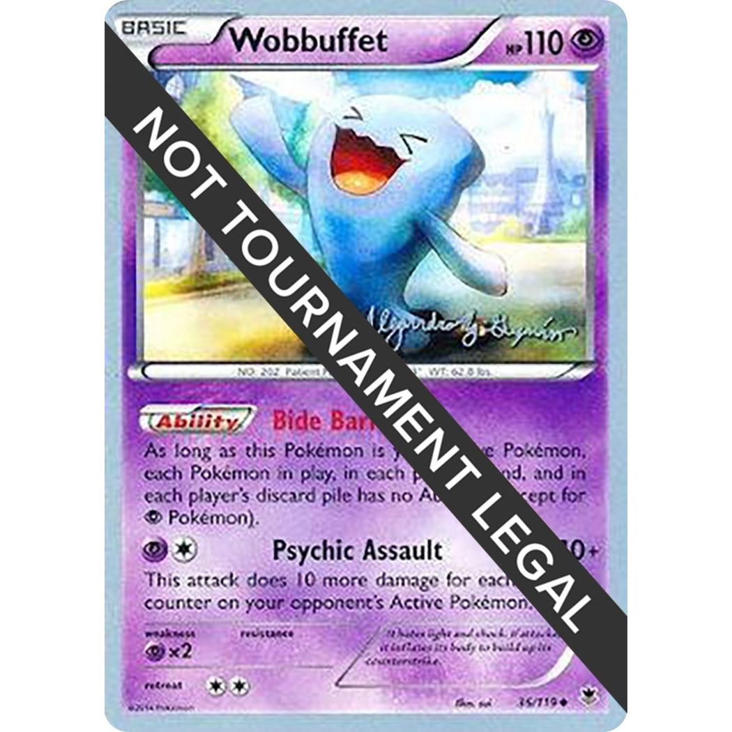Image for Wobbuffet - 2015 (Alejandro Ng-Guzman) (36/119) (WCD) - Pokemon