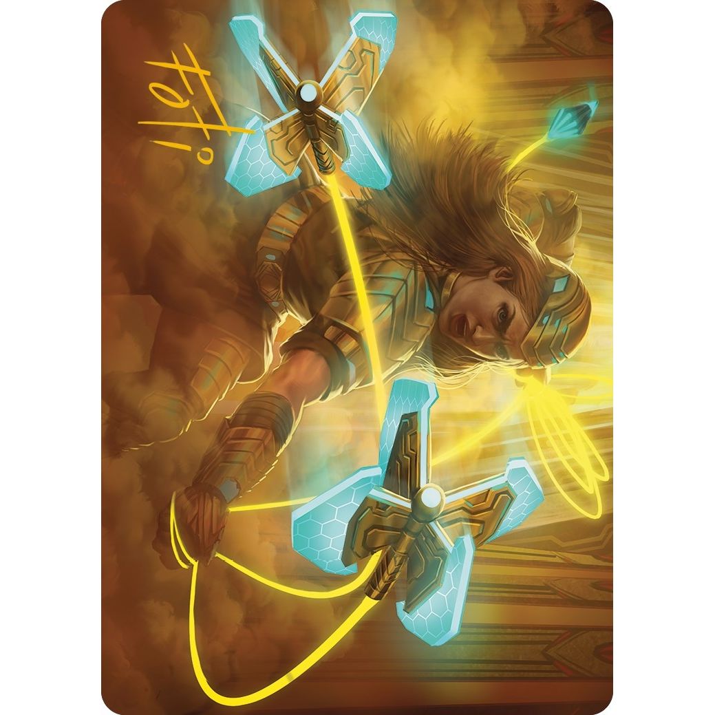 Image for Bladehold War-Whip Art Card (Gold-Stamped Signature) (46) (ASONE) - Magic: The Gathering