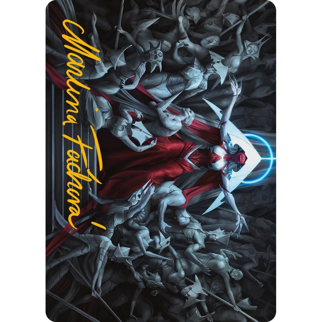 Image for Elesh Norn, Mother of Machines Art Card (2/81) (Gold-Stamped Signature) (2) (ASONE) - Magic: The Gathering