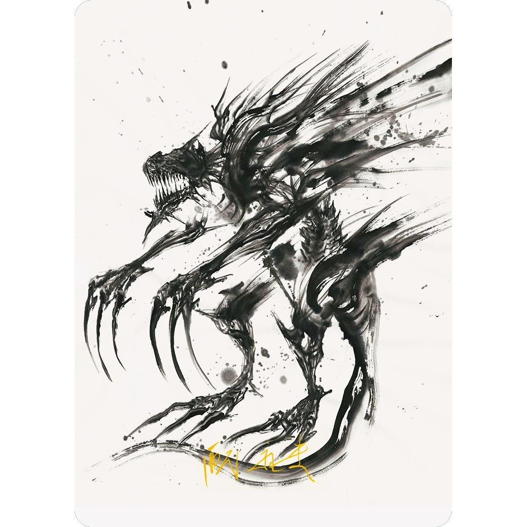 Image for Phyrexian Obliterator Art Card (Gold-Stamped Signature) (71) (ASONE) - Magic: The Gathering