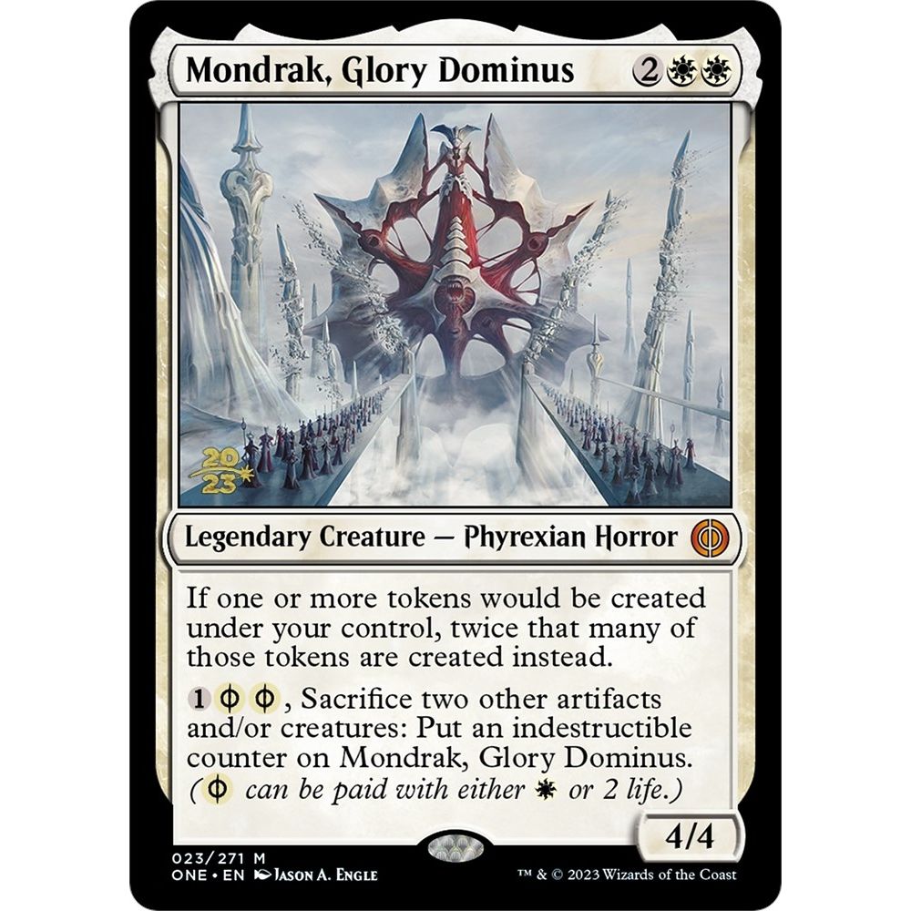 Image for Mondrak, Glory Dominus (23) (PRE) - Magic: The Gathering
