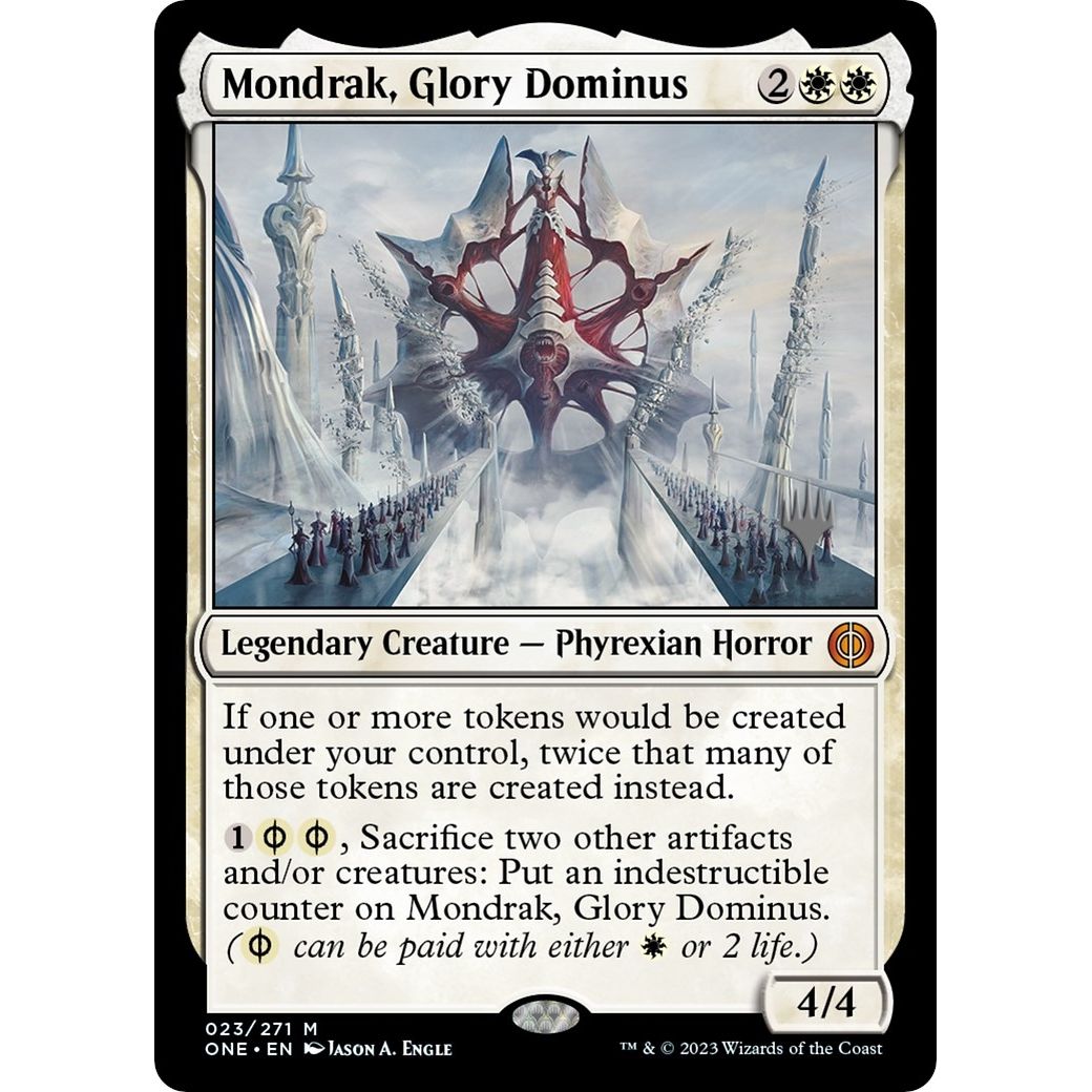 Image for Mondrak, Glory Dominus (23) (PPONE) - Magic: The Gathering