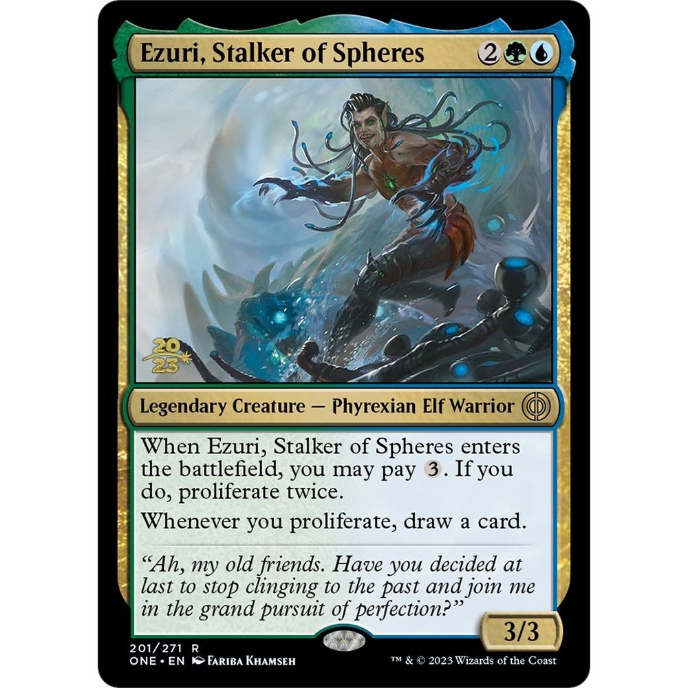 Image for Ezuri, Stalker of Spheres (201) (PRE) - Magic: The Gathering
