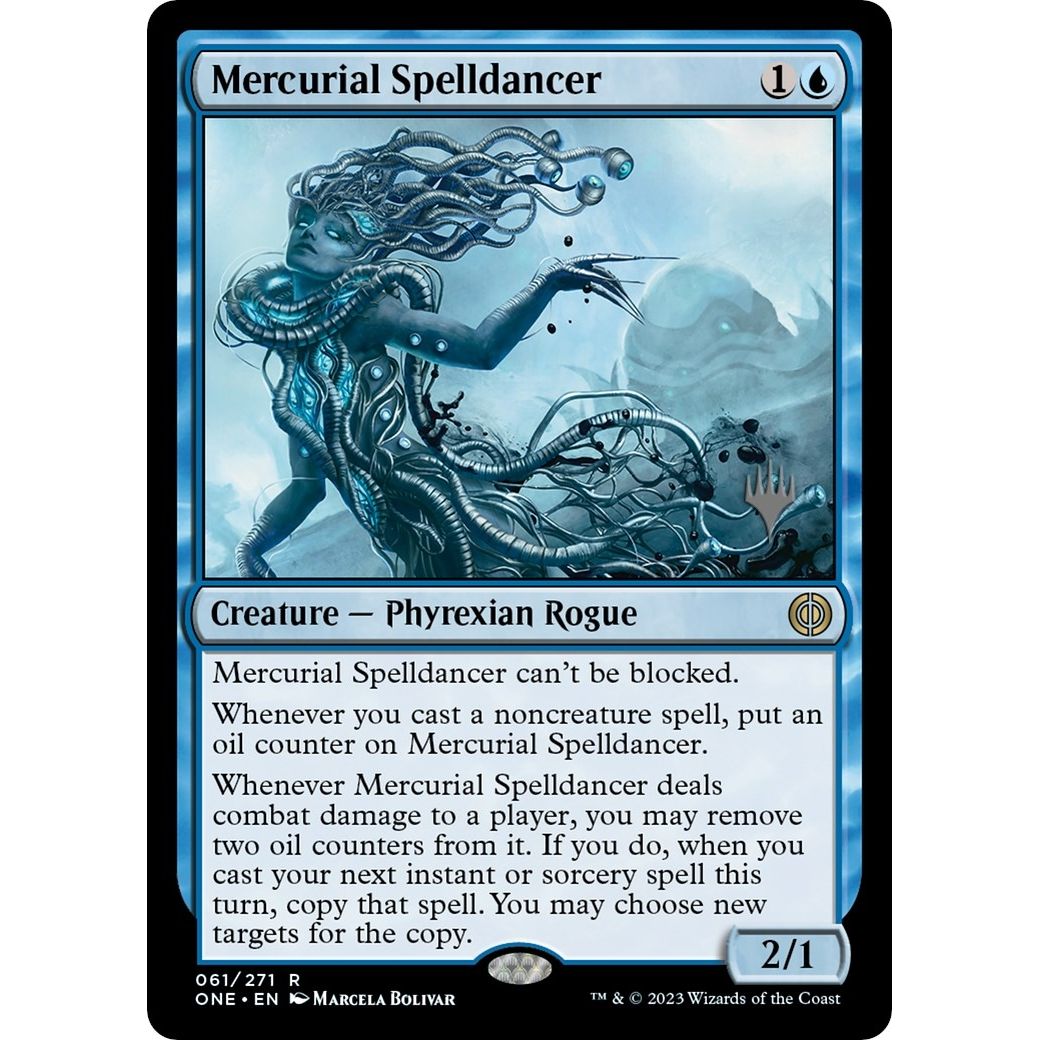 Image for Mercurial Spelldancer (61) (PPONE) - Magic: The Gathering