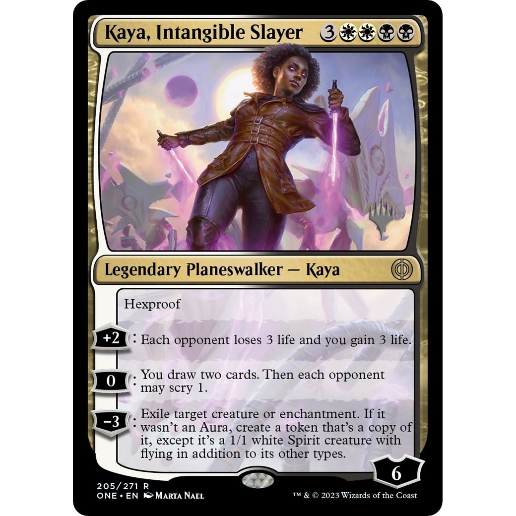 Image for Kaya, Intangible Slayer (205) (PPONE) - Magic: The Gathering