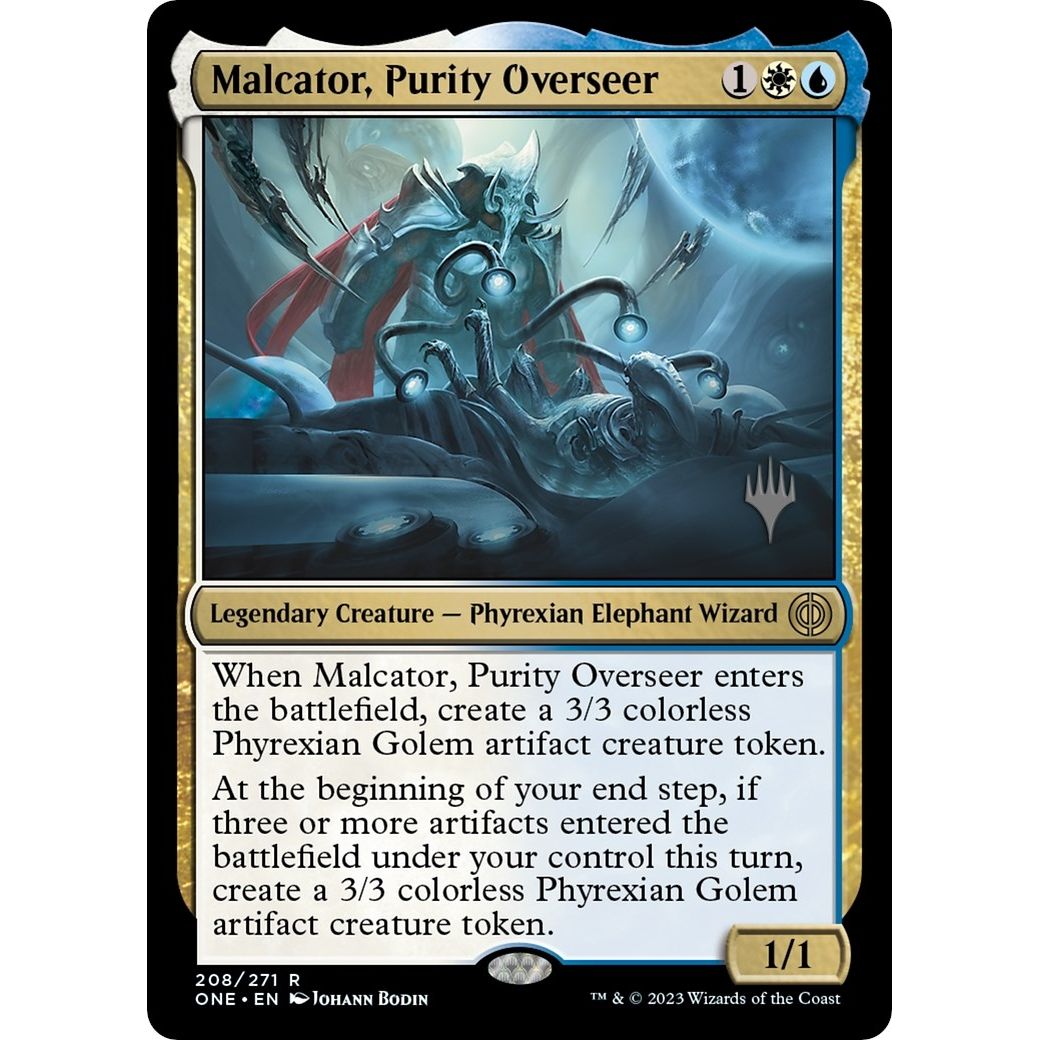 Image for Malcator, Purity Overseer (208) (PPONE) - Magic: The Gathering