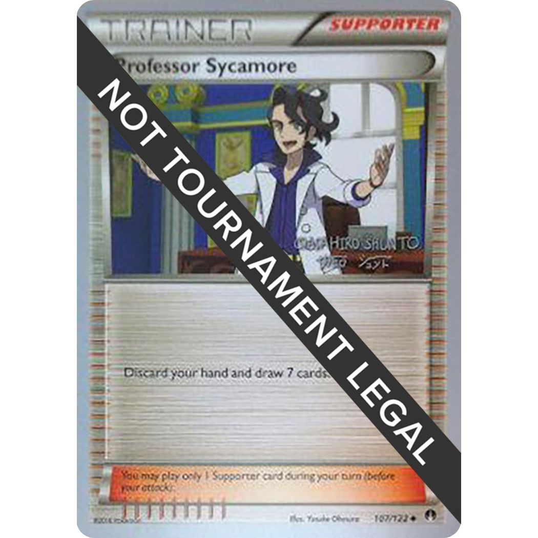 Image for Professor Sycamore - 2016 (Shunto Sadahiro) (107/122) (WCD) - Pokemon