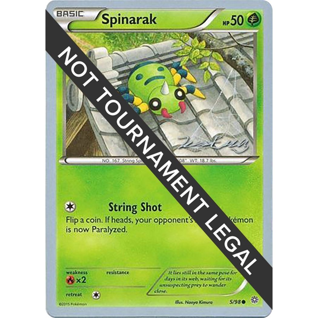 Image for Spinarak - 2016 (Jesper Eriksen) (5/98) (WCD) - Pokemon