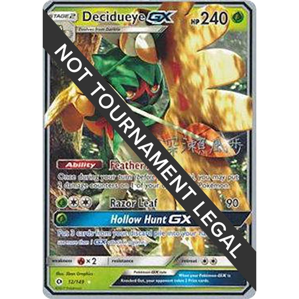 Image for Decidueye GX - 2017 (Kabu Fukase) (12/149) (WCD) - Pokemon