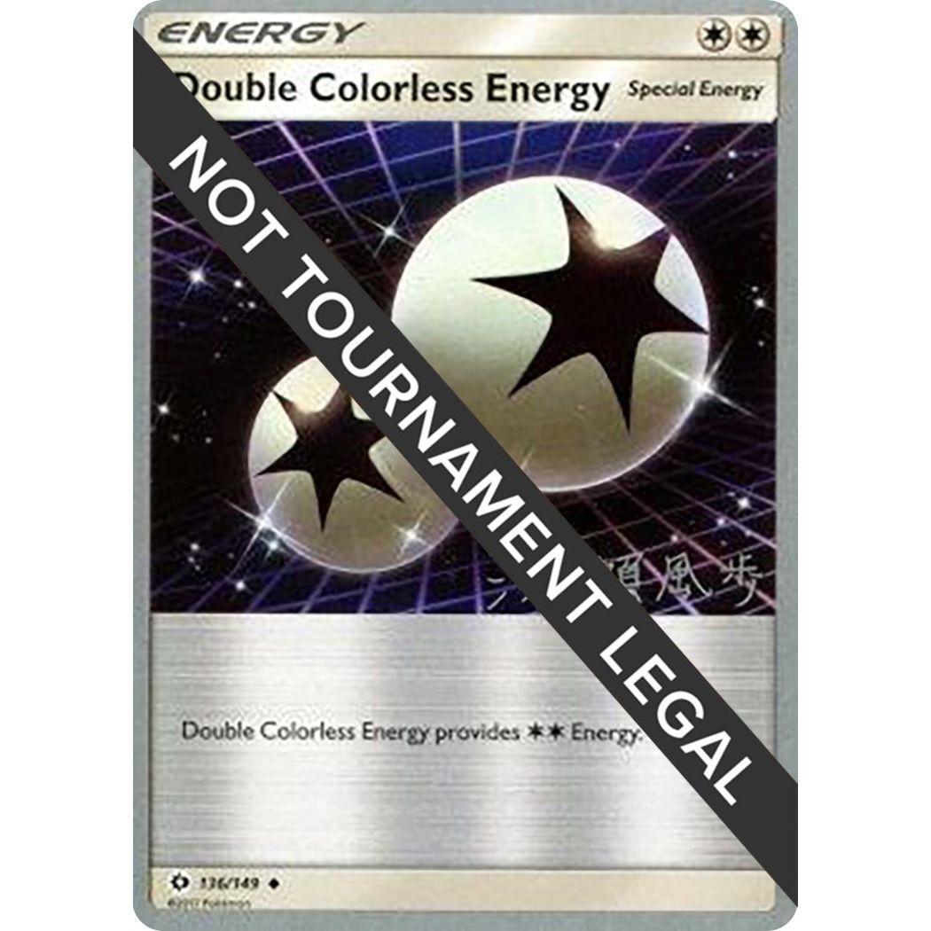 Image for Double Colorless Energy - 2017 (Kabu Fukase) (136/149) (WCD) - Pokemon