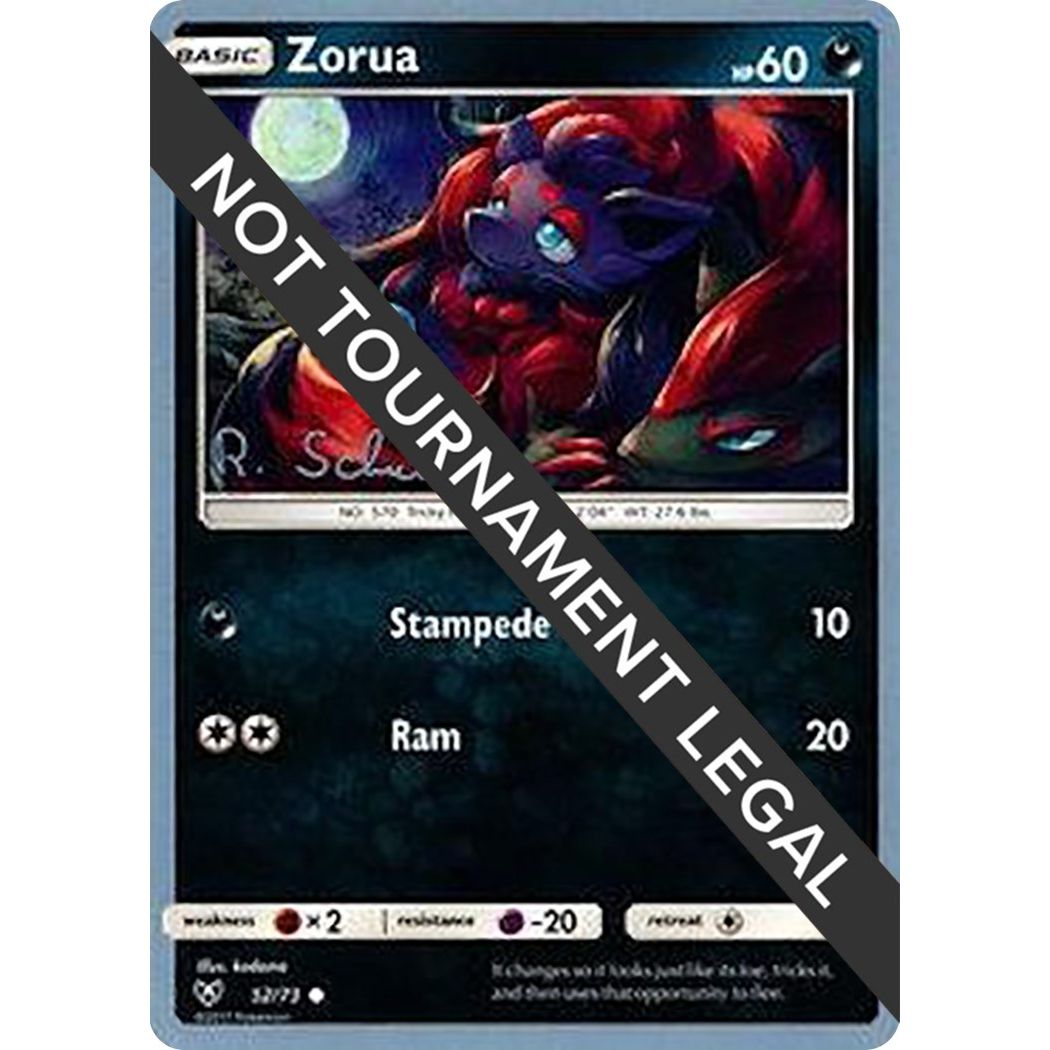 Image for Zorua - 2018 (Robin Schulz) (52/73) (WCD) - Pokemon