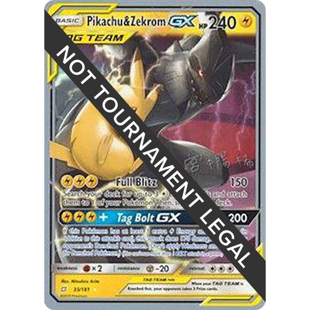 Image for Pikachu & Zekrom GX - 2019 (Haruki Miyamoto) (33/181) (WCD) - Pokemon