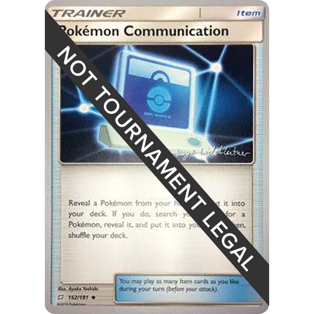 Image for Pokemon Communication - 2019 (Kaya Lichtleitner) (152/181) (WCD) - Pokemon