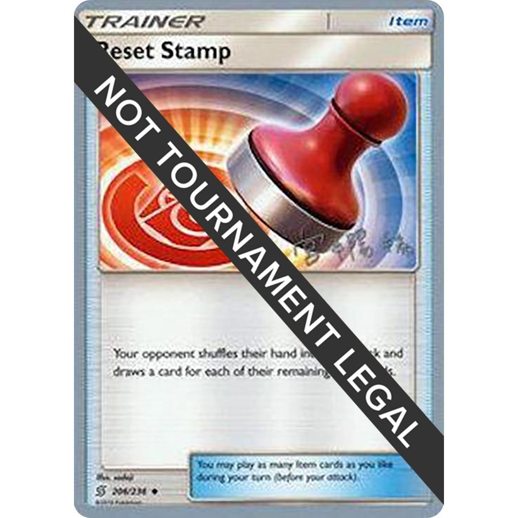 Image for Reset Stamp - 2019 (Haruki Miyamoto) (206/236) (WCD) - Pokemon