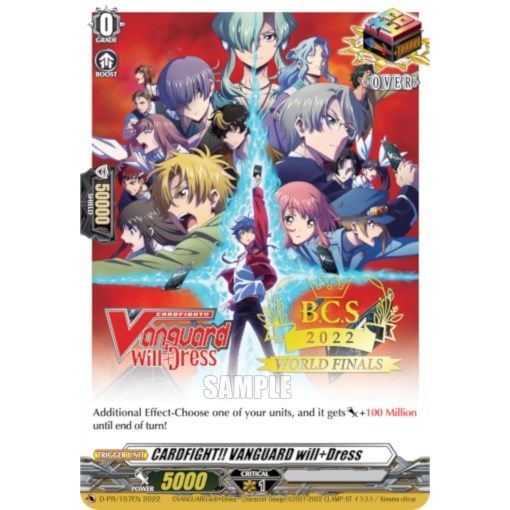 Image for CARDFIGHT!! VANGUARD will+Dress (World Finals 2022) (D-PR/157EN) (D-PR) - Cardfight Vanguard
