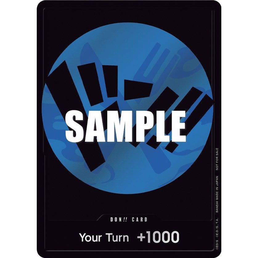 Image for DON!! Card (Blue) (OP-PR) - One Piece Card Game