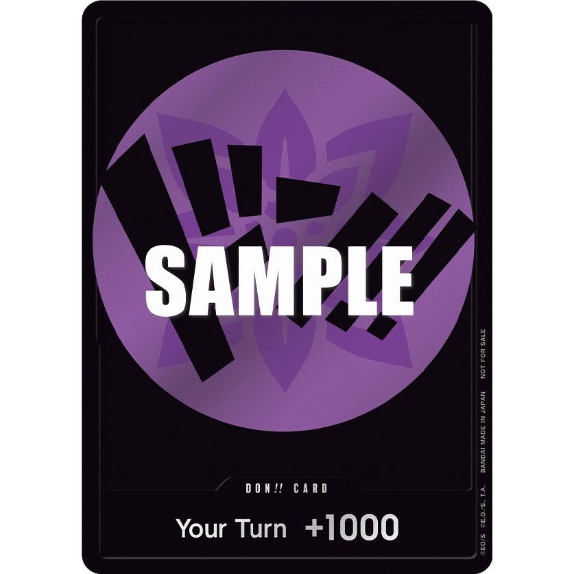 Image for DON!! Card (Purple) (OP-PR) - One Piece Card Game