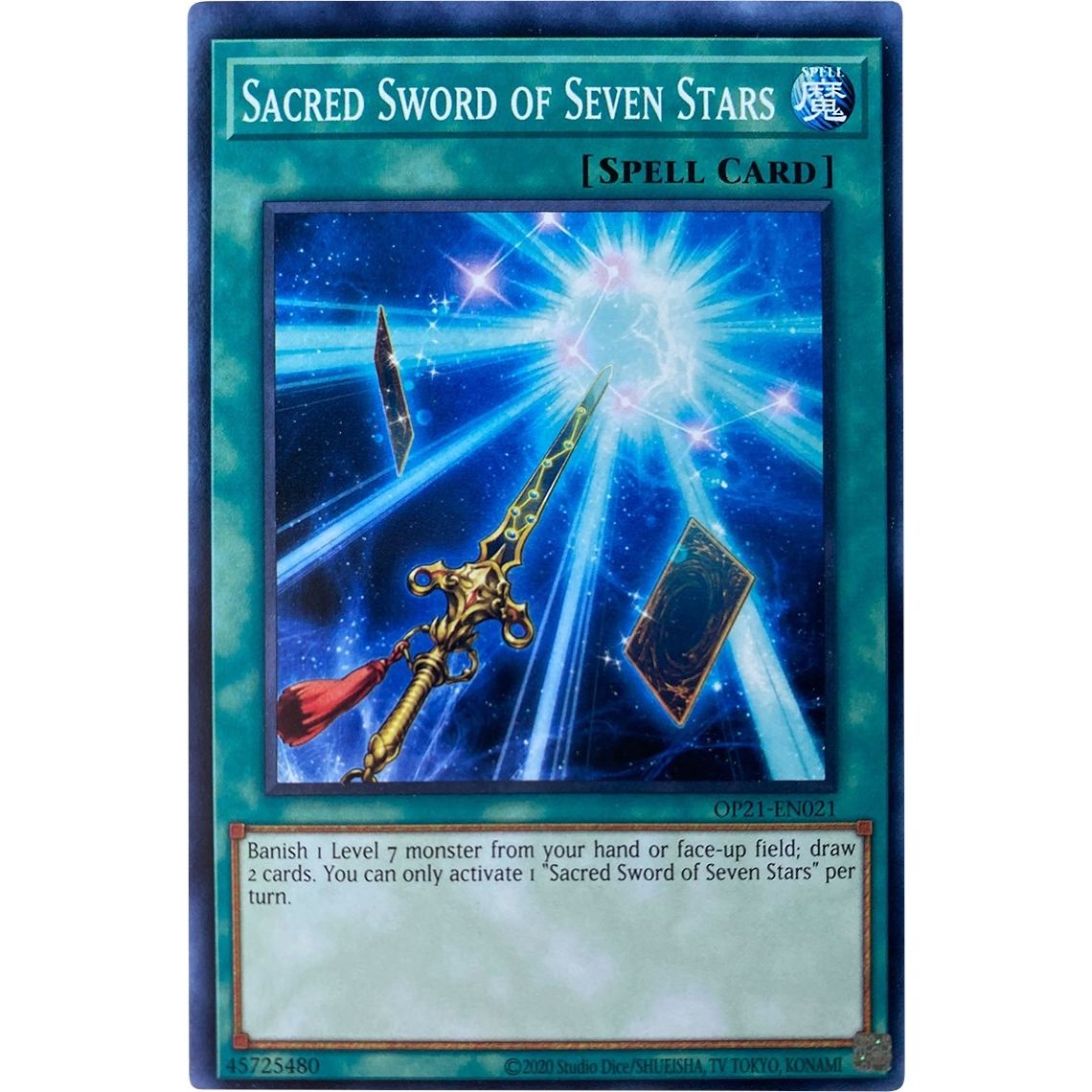 Image for Sacred Sword of Seven Stars (OP21-EN021) (OP21) - YuGiOh