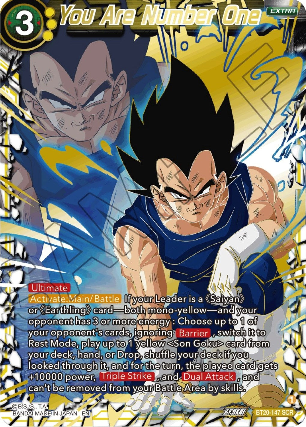 Image for You Are Number One (BT20-147) (DBS-B20) - Dragon Ball Super: Masters
