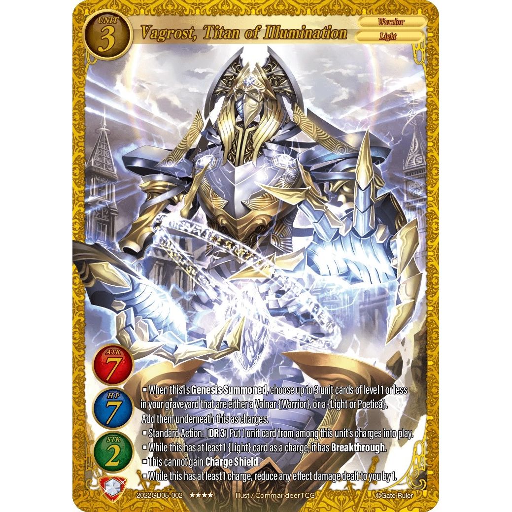 Image for Vagrost, Titan of Illumination (2022GB05-002) - Gate Ruler