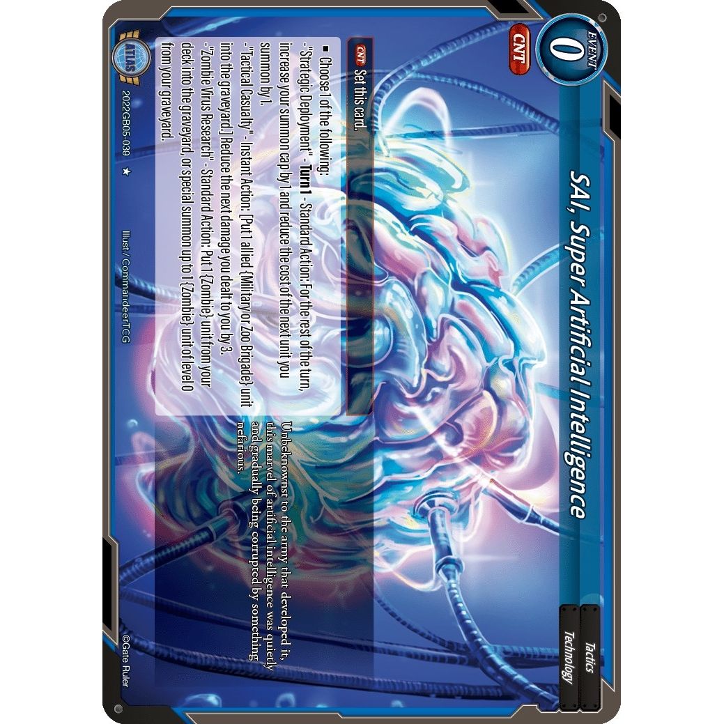 Image for SAI, Super Artificial Intelligence (2022GB05-039) - Gate Ruler