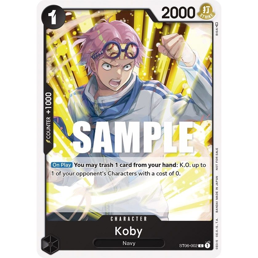 Image for Koby (Promotion Pack 2023) (ST06-002) (OP-PR) - One Piece Card Game