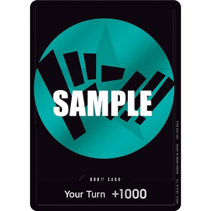 Image for DON!! Card (Teal) (OP-PR) - One Piece Card Game