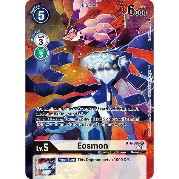 Image for Eosmon (Alternate Art) (BT6-085 C) (BT11) - Digimon Card Game