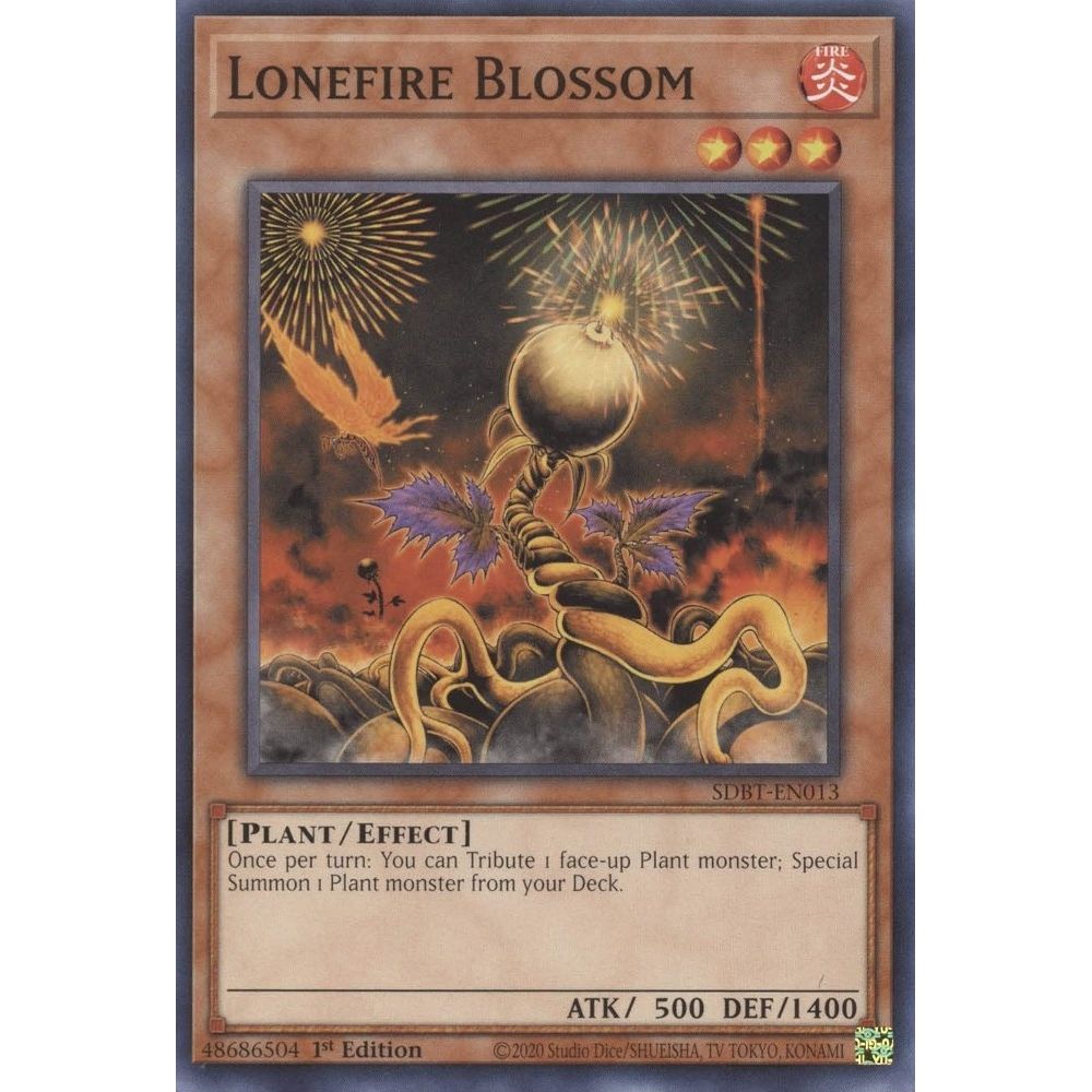 Image for Lonefire Blossom (SDBT-EN013) (SDBT) - YuGiOh