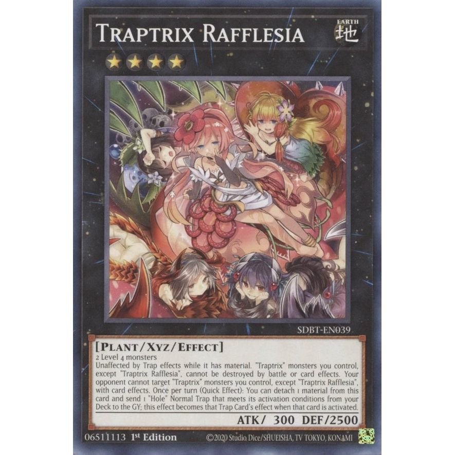 Image for Traptrix Rafflesia (SDBT-EN039) (SDBT) - YuGiOh