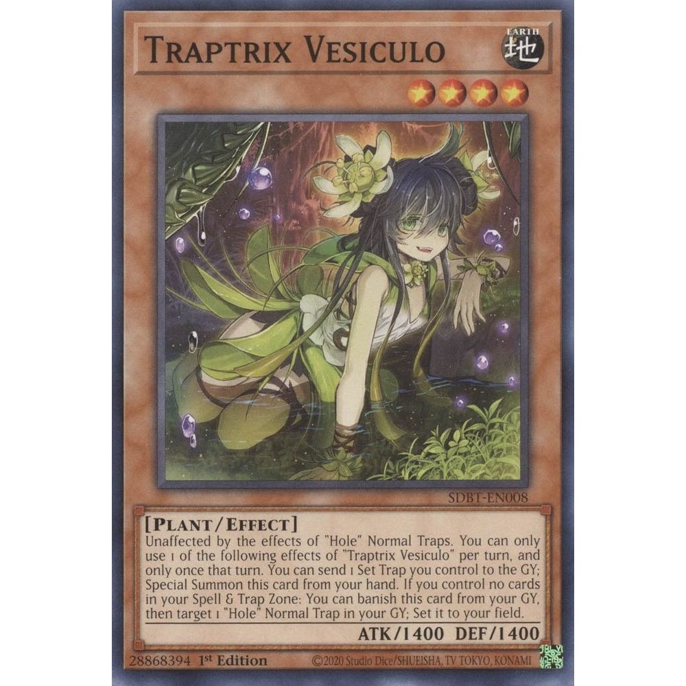 Image for Traptrix Vesiculo (SDBT-EN008) (SDBT) - YuGiOh
