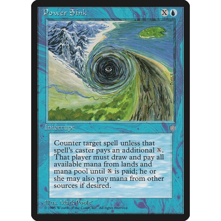 Image for Power Sink (ICE) - Magic: The Gathering