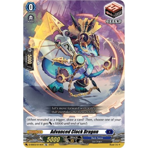 Image for Advanced Clock Dragon (D-SS03/014EN) (D-SS03) - Cardfight Vanguard
