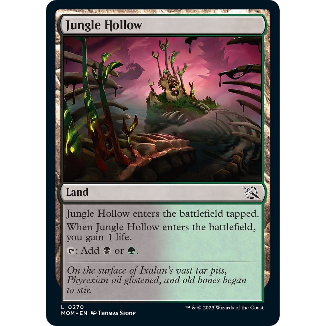 Image for Jungle Hollow (270) (MOM) - Magic: The Gathering