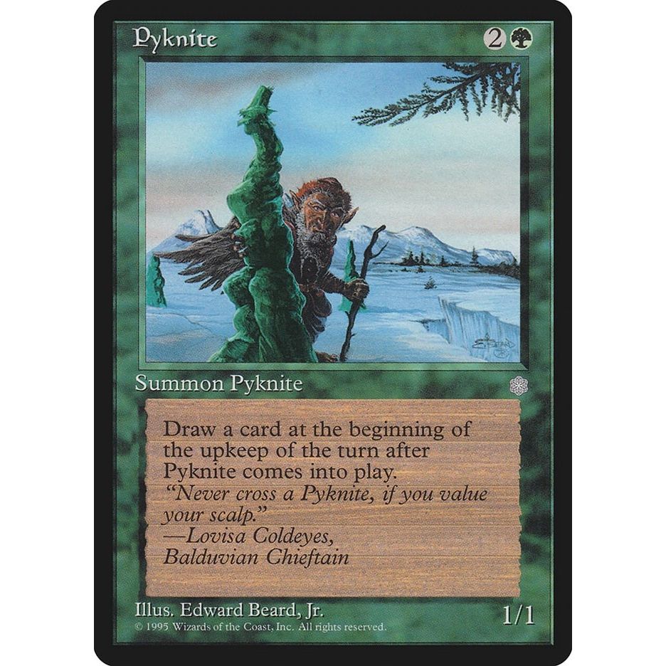 Image for Pyknite (ICE) - Magic: The Gathering