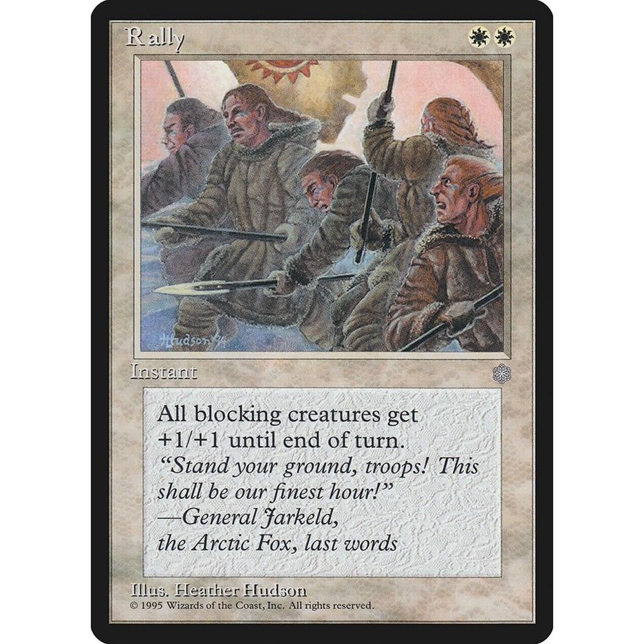 Image for Rally (ICE) - Magic: The Gathering